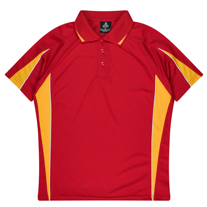 Eureka Kids Polos - RED/GOLD