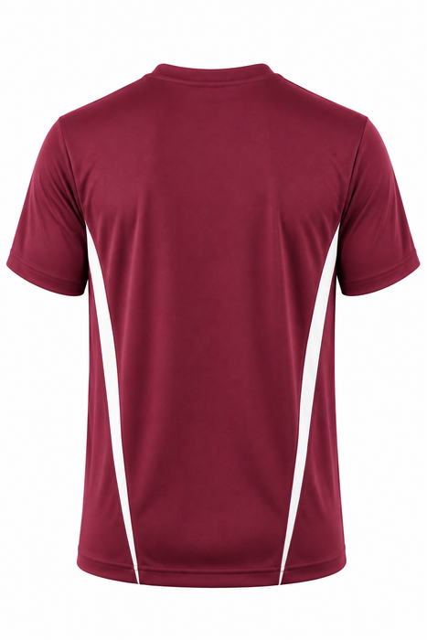 Eureka Mens Tees - MAROON/WHITE