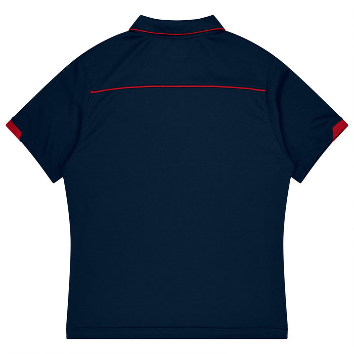 Currumbin Kids Polos - NAVY/RED