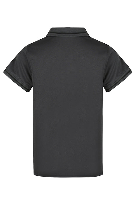 Cottesloe Kids Polos - SLATE/BLACK