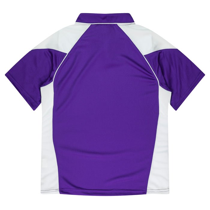 Premier Lady Polos - PURPLE/WHITE