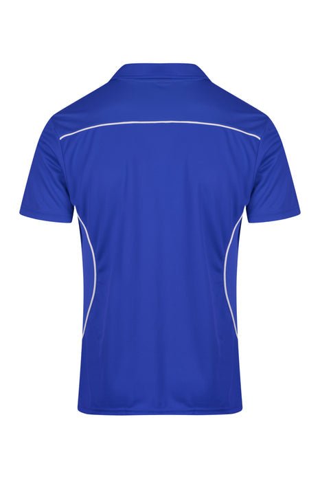 Kuranda Mens Polos - ROYAL/WHITE