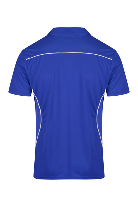 Kuranda Mens Polos - ROYAL/WHITE