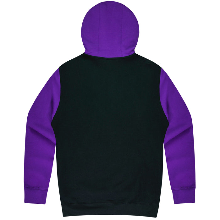 Monash Kids Hoodies - BLACK/ELECTRIC PURPLE