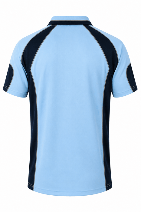 Murray Mens Polos - SKY/NAVY