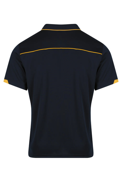 Currumbin Mens Polos - NAVY/GOLD