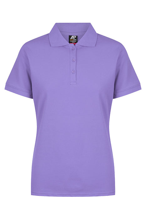 Claremont Lady Polos - PURPLE
