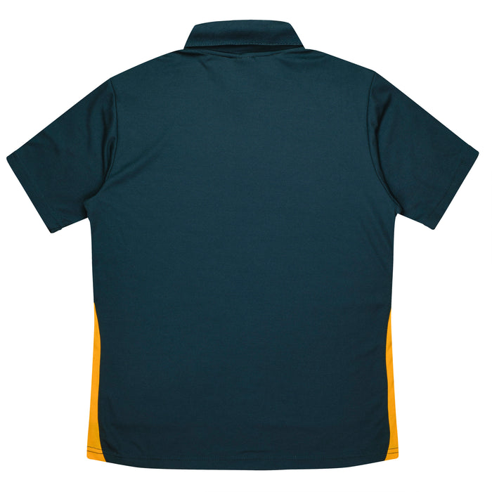 Paterson Kids Polos - NAVY/GOLD