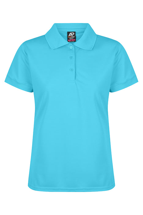 Lachlan Lady Polos - CYAN