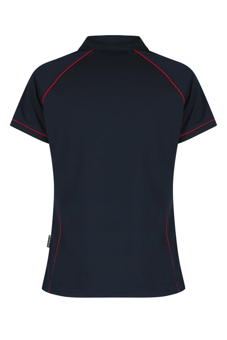 Endeavour Lady Polos - NAVY/RED