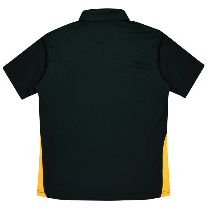 Paterson Kids Polos - BLACK/GOLD
