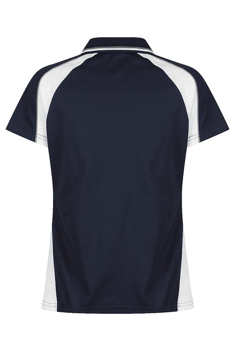 Panorama Lady Polos - NAVY/WHITE/ASHE