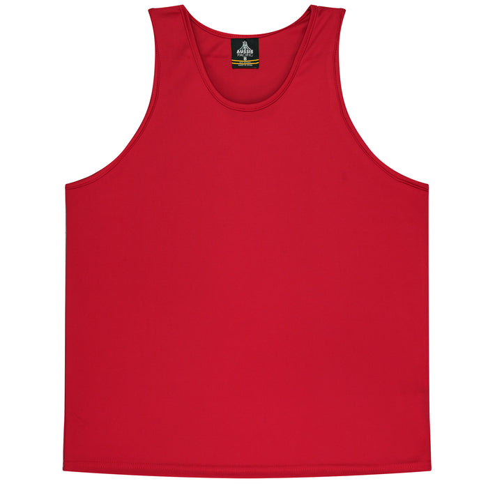 Botany Kids Singlets - RED