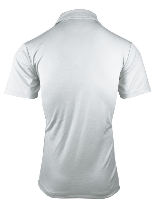 Paterson Mens Polos - WHITE/BLACK