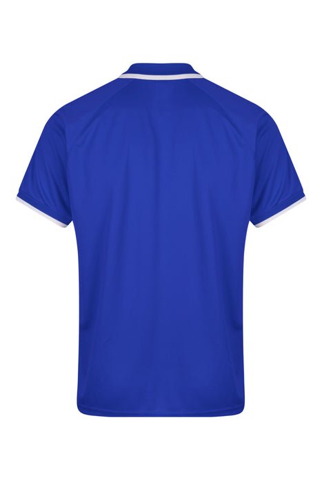 Double Bay Mens Polos - ROYAL/WHITE