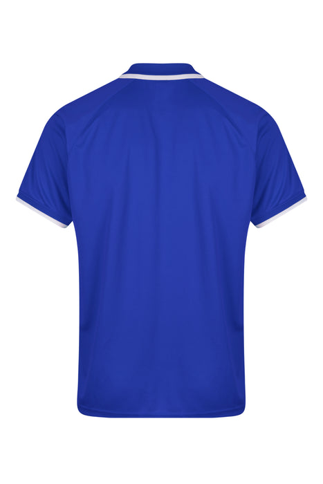 Double Bay Mens Polos - ROYAL/WHITE