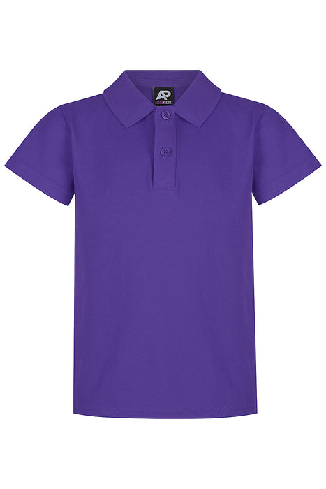 Hunter Kids Polos - PURPLE