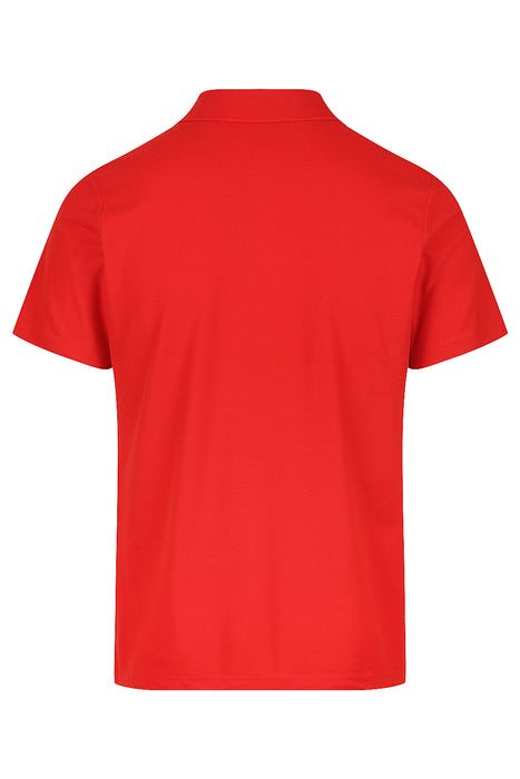 Hunter Mens Polos - RUBY RED