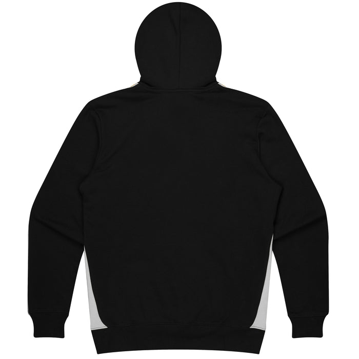 Paterson Mens Hoodies - BLACK/WHITE