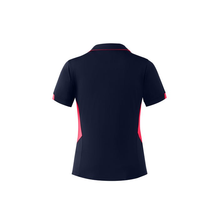 Tasman Lady Polos - NAVY/NEON PINK