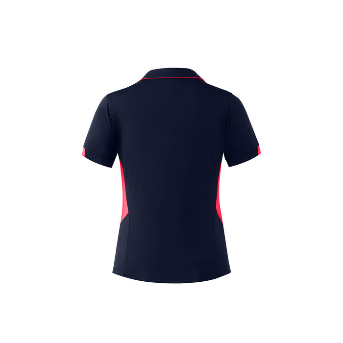 Tasman Lady Polos - NAVY/NEON PINK