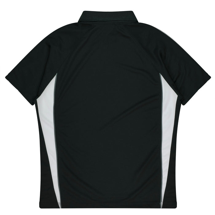 Eureka Kids Polos - BLACK/WHITE