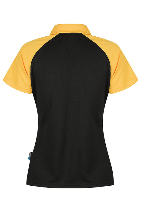 Manly Lady Polos - BLACK/GOLD