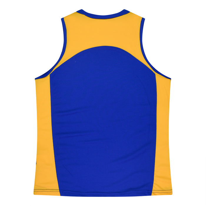 Premier Lady Singlets - ROYAL/GOLD