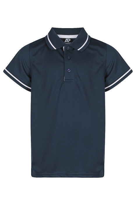 Cottesloe Kids Polos - NAVY/WHITE