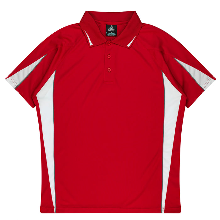 Eureka Kids Polos - RED/WHITE