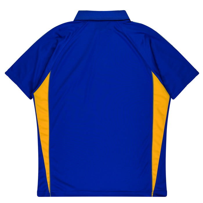 Eureka Kids Polos - ROYAL/GOLD