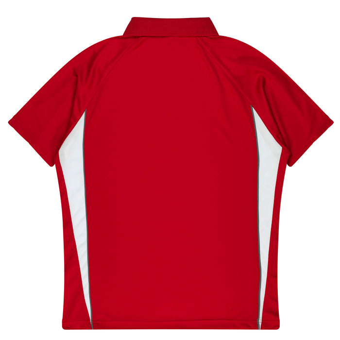 Eureka Kids Polos - RED/WHITE