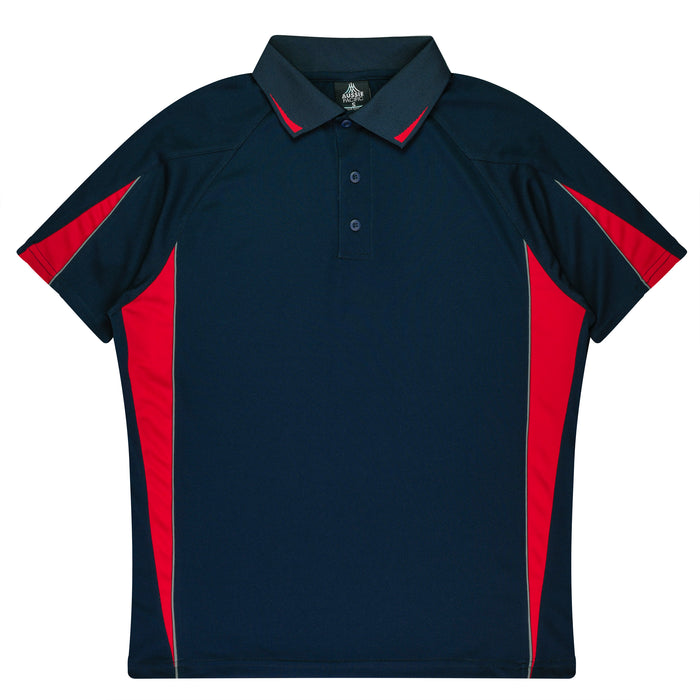 Eureka Kids Polos - NAVY/RED