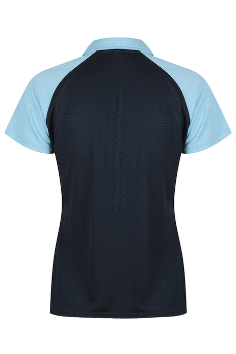 Manly Lady Polos - NAVY/SKY