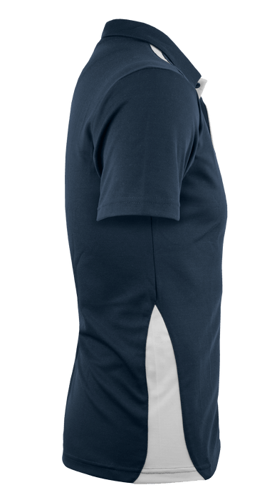 Paterson Mens Polos - NAVY/WHITE