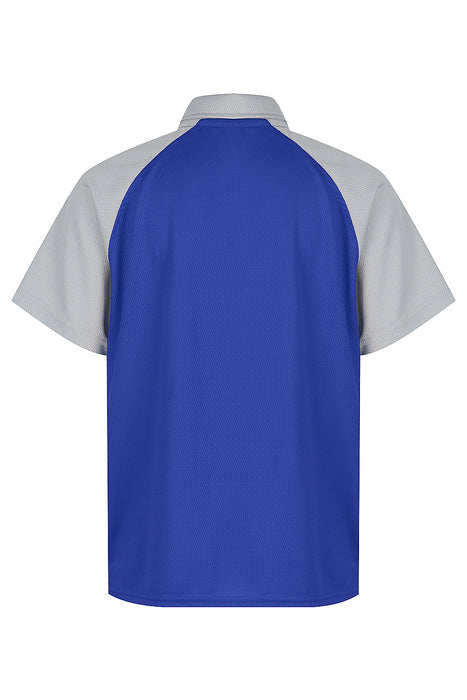 Manly Kids Polos - ROYAL/SILVER