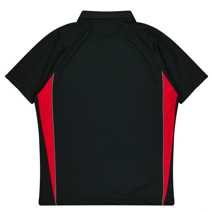 Eureka Kids Polos - BLACK/RED