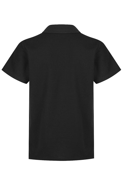 Hunter Kids Polos - BLACK