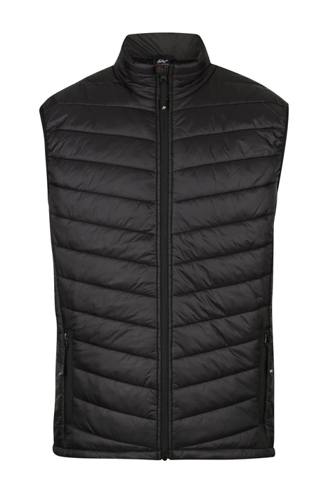 Snowy Mens Vests - BLACK