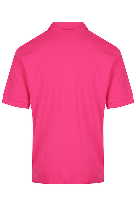 Claremont Mens Polos - PINK