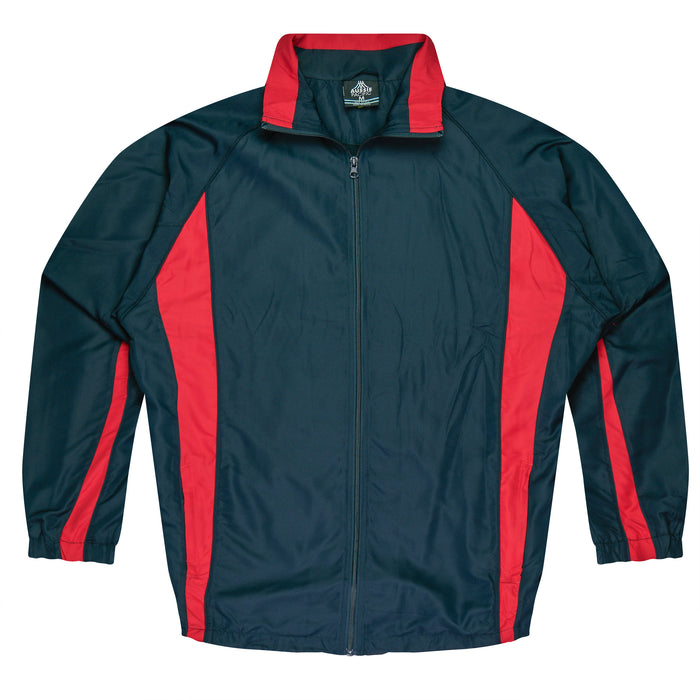 Eureka Mens Tracktops - NAVY/RED