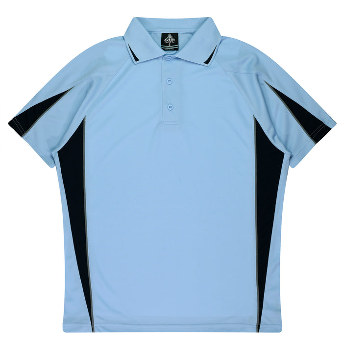 Eureka Kids Polos - SKY/NAVY