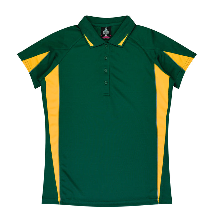Eureka Lady Polos - BOTTLE/GOLD