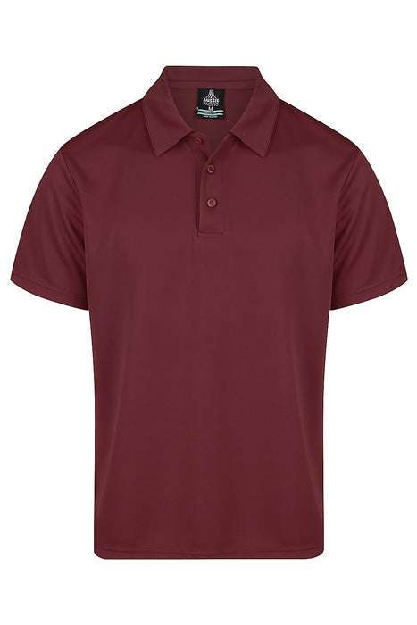 Botany Mens Polos - MAROON
