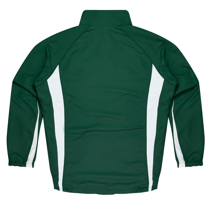 Eureka Mens Tracktops - BOTTLE/WHITE