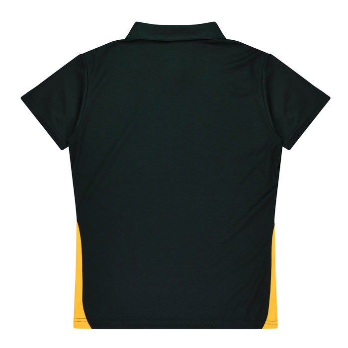 Paterson Lady Polos - BLACK/GOLD