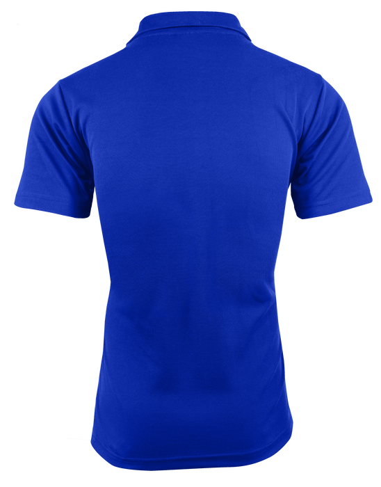Paterson Mens Polos - ROYAL/WHITE