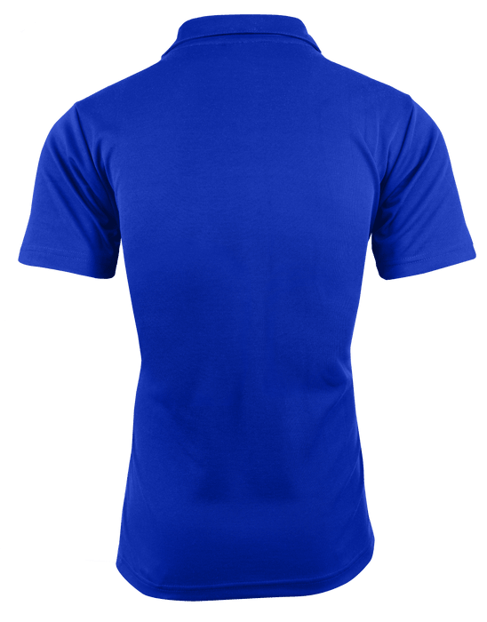 Paterson Mens Polos - ROYAL/WHITE