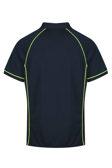 Endeavour Mens Polos - NAVY/GREEN