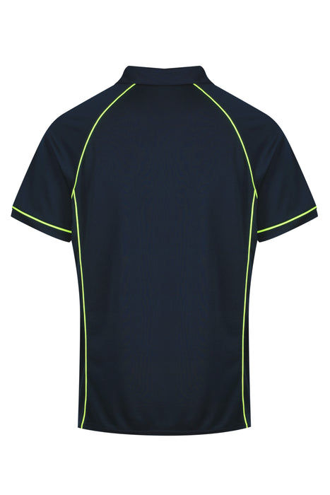 Endeavour Mens Polos - NAVY/GREEN